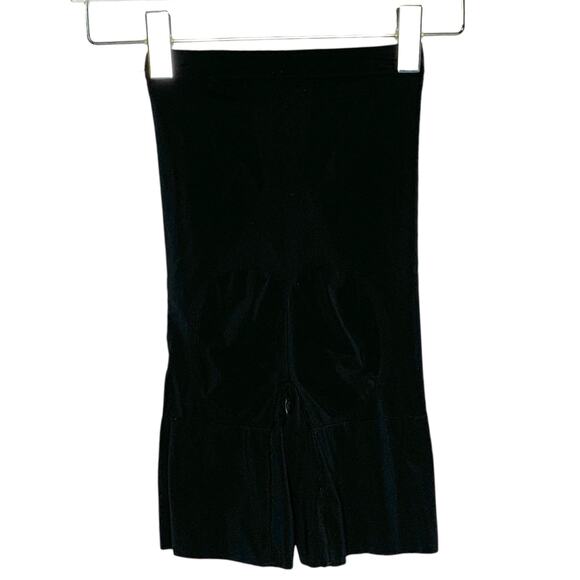 Spanx S Womens Oncore High Waisted Mid Thigh Shorts Black - Picture 3 of 11